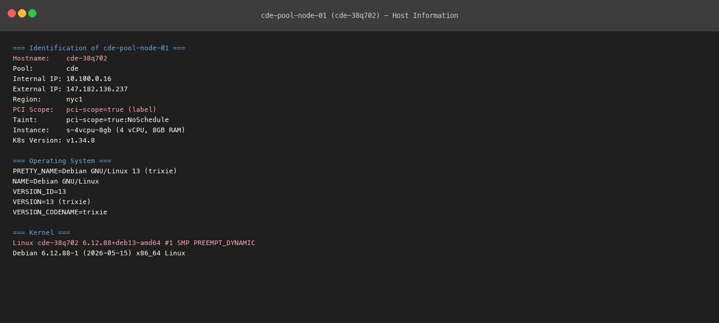 Información del nodo cde-pool-node-01
