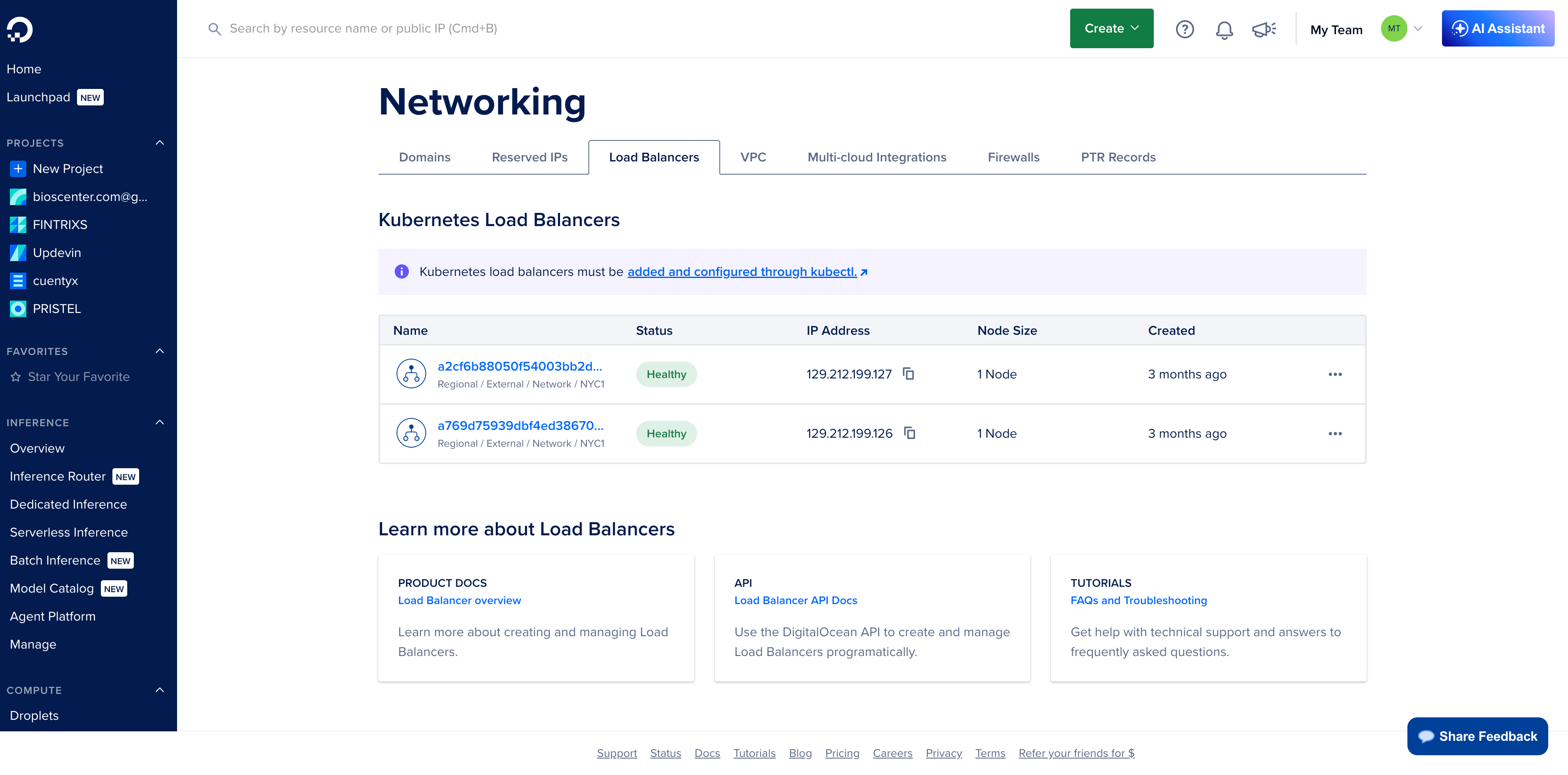 Load Balancers